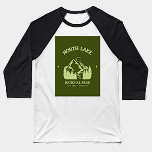 North Lake National Park Baseball T-Shirt